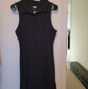 SO Bodycon Collared Dress